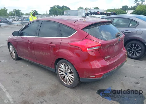 2015 Ford Focus Titanium из США, поврежденный, VIN 1FADP3N24FL217315